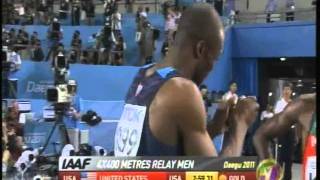 World Championship 2011 Mens 4x400M Relay Final [upl. by Gnek]