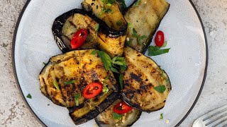 Aubergine grillen [upl. by Nagah]