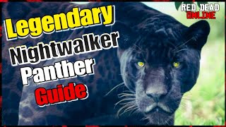 Legendary Nightwalker Panther Red Dead Online Guide Garment Set [upl. by Roseanne989]