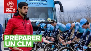 Comment se prépare une course Contre La Montre chez les cyclistes pros [upl. by Ahsoik218]