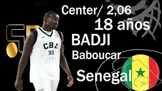 Presentamos Badji Baboucar  Jugador CBA BADAJOZ [upl. by Verada361]