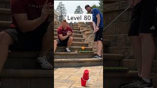 Level 1100 Card Throwing Trick Shots 😬shorts [upl. by Roane]