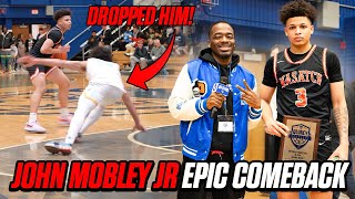 John Mobley Jr Makes Epic Comeback In Wasatch Academy Vs Huntington Prep At Quincy Shootout [upl. by Nal]