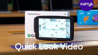 TOMTOM GO Classic 6quot Sat Nav  Quick Look [upl. by Oiciruam286]