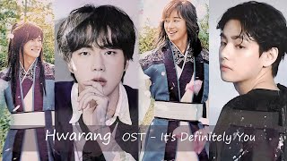 Hwarang OST  Its Definitely You  V amp Jin BTS [upl. by Tj]