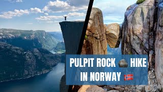 Exploring PreikestolenNorway’s Iconic Pulpit Rock🇳🇴 A Must do Hiking in Norway norway travelvlog [upl. by Riedel]