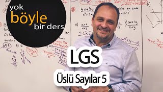 8Sınıf  Matematik  Üslü Sayılar 5 Basamak Sayısı Bulma [upl. by Eimas]