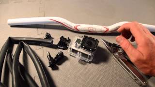 DIY Handlebar Mount GoPro Tips and Tricks [upl. by Whitman]