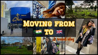 Moving from India🇮🇳 to United Kingdom🇬🇧 New Beginnings 2024✈️ Travel Vlog Deidre Dourado [upl. by Lemmy509]