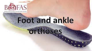 Principles of Foot and Ankle Orthoses [upl. by Reklaw]