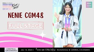 Nenie CGM48 Full Stage Fancam Central Chiangrai  240714 [upl. by Benedix]