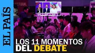 MÉXICO  Los momentos clave del primer debate presidencial 2024  EL PAÍS [upl. by Welsh]