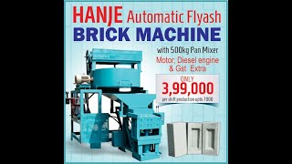 Automatic brick making machine [upl. by Silin]