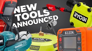 NEW TOOLS Announced From Milwaukee Ego Makita Ryobi Hilti and Klein [upl. by Coward]