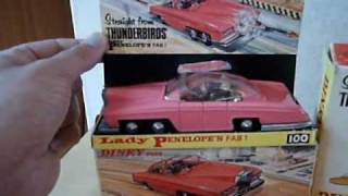 THUNDERBIRDS DINKY TOYS VINTAGE 1967 Gerry Anderson [upl. by Earezed]