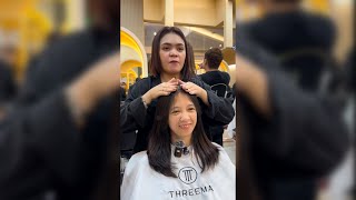 Salon Address THREEMA Promenade Mall Greenhills THREEMA Shangrila THREEMA GH mall [upl. by Canada]