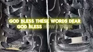 Kendrick Lamar Black Af1  LYRIC VIDEO [upl. by Wylde425]