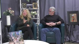 Meet the Artist with Linda Crowley amp Steve Robertson  April 2024 [upl. by Einnoj19]