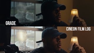 Cineon Film Log  Grading Test  BMPCC 4K [upl. by Swec]