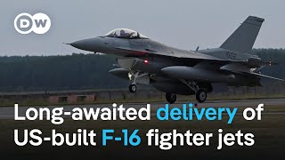 Will F16 fighter jets tip the balance in Ukraines favor in its war against Russia DW News [upl. by Avron125]