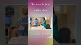 Epidural Positioning in Labor shorts shortvideo nurses laboranddelivery childbirtheducation [upl. by Paderna291]