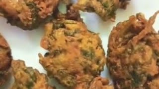 Pakora recipe  pakoda  palak pakoda [upl. by Hterrag]