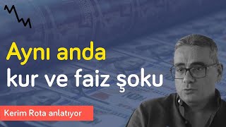 Kur ve faiz şoku aynı anda olabilir amp Nebatinin itirafı  Kerim Rota [upl. by Kenimod]