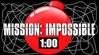 1 Minute Timer Bomb MISSION IMPOSSIBLE 💣 [upl. by Curry]