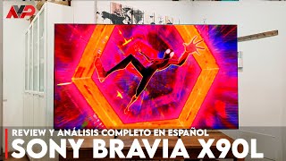 Review Sony X90L la nueva LED japonesa se refuerza con más brillo y mejor control de la luz [upl. by Haissem]