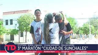 3° Maratón quotCiudad de Sunchalesquot  Viviana Borghesi  Organizadora [upl. by Arney]