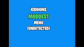 How To Install Kiddions 0907 Modest Menu GTA 5 Best Free GTA 5 Mod Menu Latest Kiddions Menu [upl. by Elbag689]