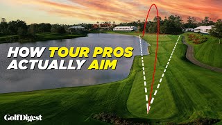 The Clever Aiming Strategy Tour Pros Actually Use  The Game Plan  Golf Digest [upl. by Phyllida531]