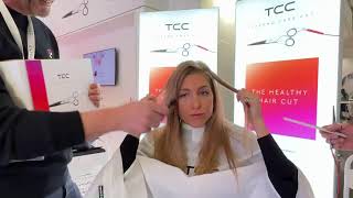 Cosmoprof 2023 TCC il taglio che cura i capelli [upl. by Damha]