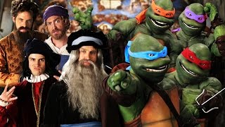 Artists vs TMNT Epic Rap Battles of History [upl. by Anelaf956]