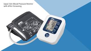 UA651SL Plus  AampDs Upper Arm Blood Pressure Monitor [upl. by Barmen]