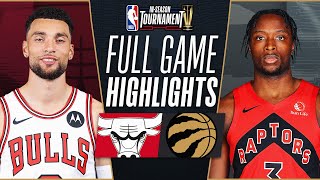 BULLS at RAPTORS  NBA INSEASON TOURNAMENT 🏆  FULL GAME HIGHLIGHTS  November 24 2023 [upl. by Aihsal740]