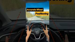 Using Your Fingers to Accurately Gauge Wheel Position cardrivingtips automobile shorts [upl. by Vally]