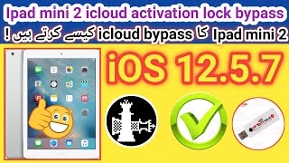 IPad Mini 2 icloud activation lock bypass done by EFT Pro iOS 1257  Ipad 2 min Hello bypass 2024 [upl. by Avelin569]