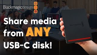 Convert Any USBC Disk Into Network Storage with the Blackmagic Cloud Pod [upl. by Pierrette]