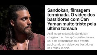 🗣💥 ⚠️ SANDOKAN FILMAGENS TERMINADAS E BASTIDORES COM CAN YAMAN ENTREGAM TODA EMOÇÃO 💥 [upl. by Cohbert]