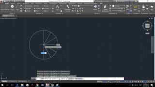 Como usar la herramienta dividir en autocad [upl. by Rdnaskela772]