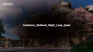 NEW Chapter 6 Season 1 LEAKED quotWetLandsquot Biome Ambience sounds [upl. by Menashem]