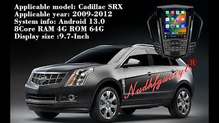 Android 13 Radio for Cadillac SRX 20092012 Android Radio 97Inch Tesla Style IPS Touch Screen [upl. by Nannoc28]