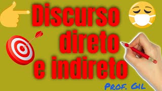 Discurso direto e discurso indireto [upl. by Pelson]