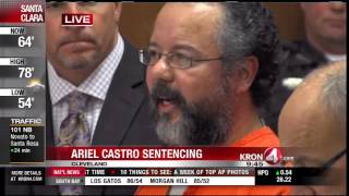 Ariel Castro in court Part 4 Castro Speaks [upl. by Enileme889]