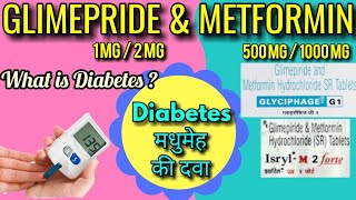 Glimepride and metformin tablets  uses  side effects Diabetes LEARN ABOUT MEDICINE [upl. by Romy]