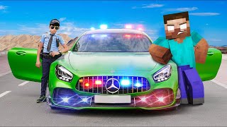 Minecraft Adventure with Police Officers Jason and Alex [upl. by Daph391]