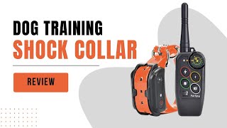 PetSpy Premium Dog Training Shock Collar  Review [upl. by Ocin108]