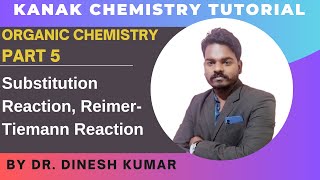 Organic Chemistry  Part 5 I Substitution Reaction  ReimerTiemann Reaction [upl. by Haiel]