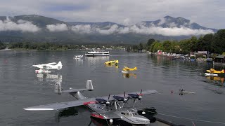 Scalaria splashin seaplanes on Lake Wolfgang Austria 2009 [upl. by Bobbee160]